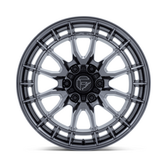 Fuel 1PC FC888 REVOLT 17x8.5 Inch Gloss Gunmetal Wheel with 6x139.7 Bolt Pattern and +25 Offset