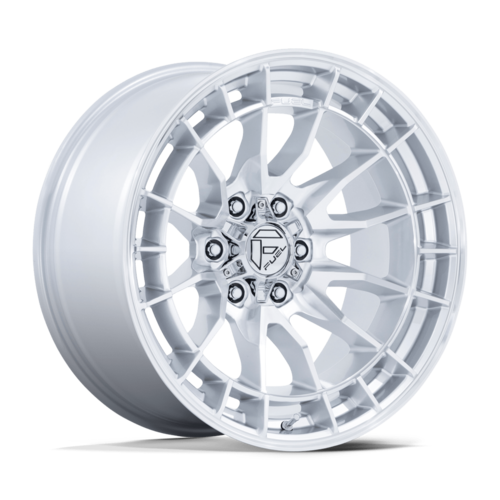 Fuel 1PC FC888 Revolt 20x10 Inch Matte Silver Machined Face Wheel