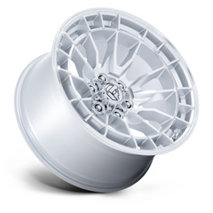 Fuel 1PC FC888 REVOLT 18x9 Inch Hyper Silver with Machined Face Wheel