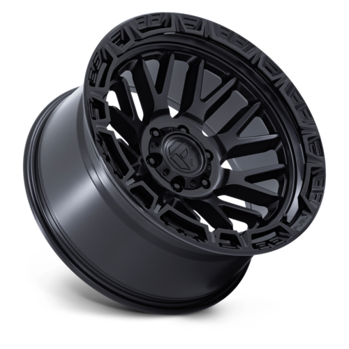 Fuel 1PC FC890 RAIL 20x10 Matte Black with Gloss Black Lip - 6x135 Bolt Pattern, -18 Offset