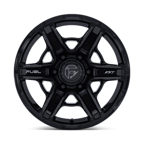 Fuel 1PC FC892 GAMBIT 20x9 Inch Gloss Black Alloy Wheel with 6x139.7 Bolt Pattern
