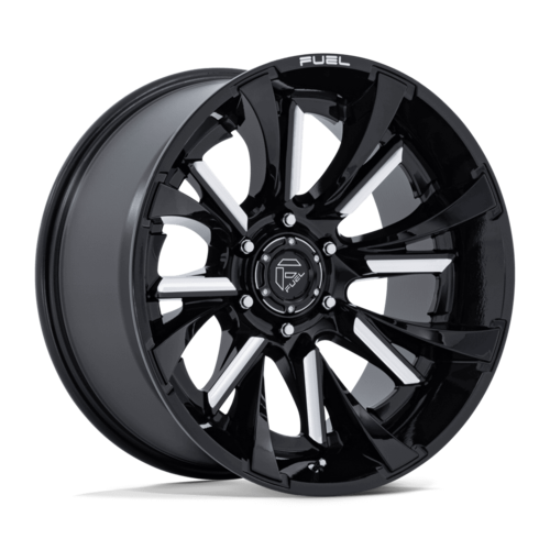 Fuel 1PC FC895 TANTRUM 20x10 Inch Gloss Black Milled Alloy Wheel with -18 Offset