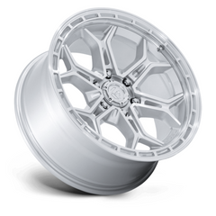 Fuel 1PC FC896 Heathen 20x9 Inch Gloss Silver Machined Face Wheel