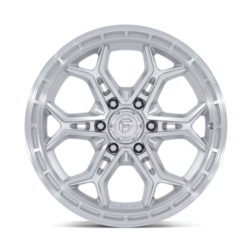 Fuel 1PC FC896 Heathen 20x9 Inch Gloss Silver Machined Face Wheel