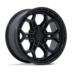 Fuel 1PC FC896 HEATHEN 20x9 Matte Black Wheel with 6x135 Bolt Pattern and 87.10mm Center Bore