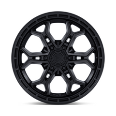 Fuel 1PC FC896 HEATHEN 20x9 Matte Black Wheel with 6x135 Bolt Pattern and 87.10mm Center Bore
