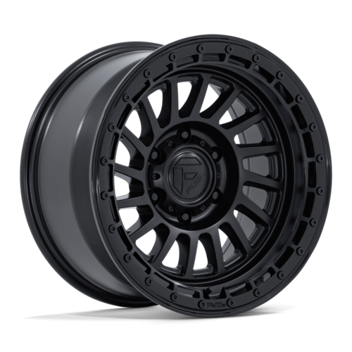 Fuel 1PC FC897 HAVOC 17x9 Matte Black with Gloss Black Lip Wheel