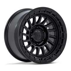 Fuel 1PC FC897 HAVOC 17x9 Matte Black with Gloss Black Lip Wheel