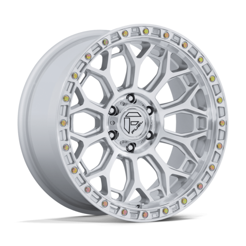 Fuel 1PC FC901 Talon 20x9 Inch Gloss Silver Machined Face Wheel