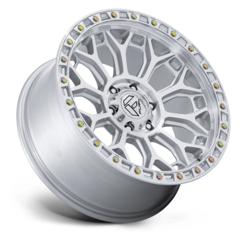 Fuel 1PC FC901 Talon 20x9 Inch Gloss Silver Machined Face Wheel