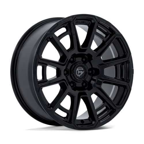 Fuel 1PC FC910 FOXHOUND 20x9 Inch Gloss Black Alloy Wheel with 6x135 Bolt Pattern