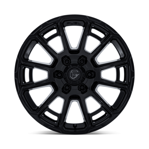 Fuel 1PC FC910 FOXHOUND 20x9 Inch Gloss Black Alloy Wheel with 6x135 Bolt Pattern