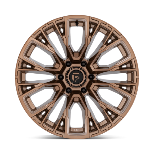 Fuel 1PC D850 REBAR 22x9.5 Wheel, 6x135 Bolt Pattern, Platinum Bronze Milled