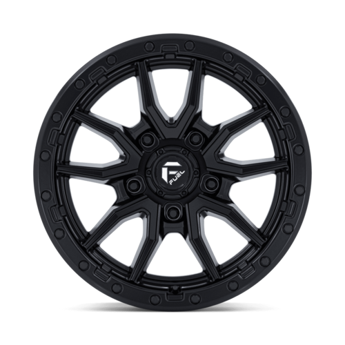 Fuel 1PC D679 REBEL 18x9 Matte Black Wheel, 5x5.5 Bolt Pattern, -12 Offset