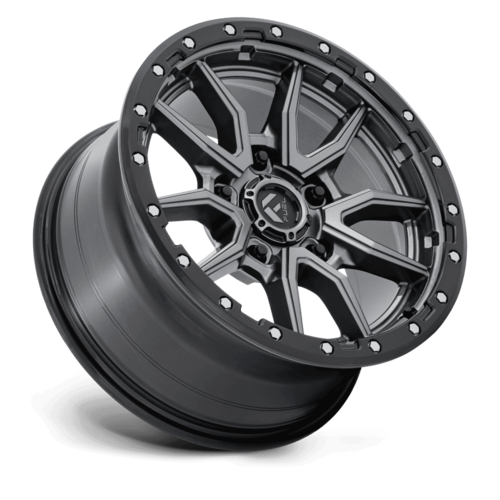REBEL 18X9 5X5.5 78 +1 M-GMTL-BLK-RG