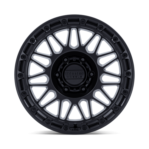 KMC KM555 ATTACK Matte Black 18-Inch Wheel, 6x5.5 Bolt Pattern, +18 Offset