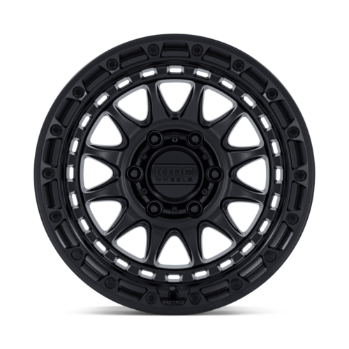 KMC KM556 CRUX 18x9 Blackout Wheel, 6x5.5 Bolt Pattern, +18 Offset