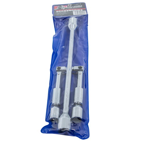 Gorilla Automotive LW1-B Fold-Down 4-Way Lug Wrench Bag