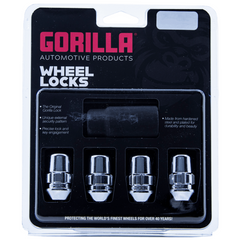 Gorilla Automotive Lock Acorn 12-1.25 Chrome Clam