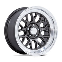 American Racing Vintage VN516 G-FORCE 18x10 Matte Anthracite with Diamond Cut Lip Wheel