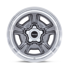 American Racing Vintage VN517 Marauder 18x8 Inch Alloy Wheel in Anthracite with Diamond Cut Lip