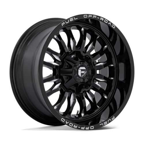Fuel 1PC D795 20X10 6X135/5.5 G-BLK-MILL -18MM Wheel