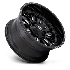 Fuel 1PC D795 20X10 6X135/5.5 G-BLK-MILL -18MM Wheel