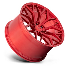Asanti Black AB39 Red 20x12 Wheels with 5x115 Bolt Pattern - 6MM Offset