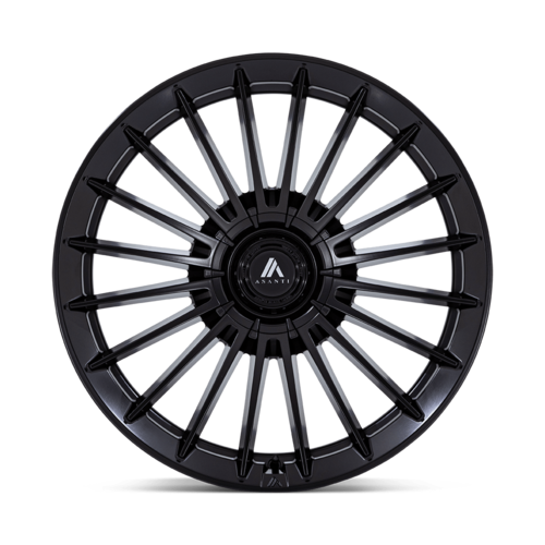 Asanti Black AB048 VICEROY 22x10.5 Matte Black Wheel with 38mm Offset