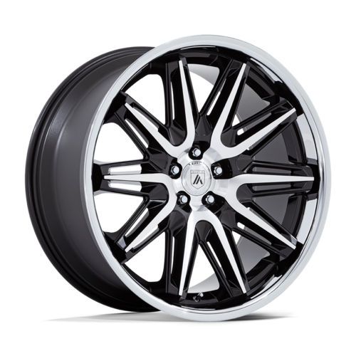 Asanti Black AB47 20X9 5X112 G-BLK MACH 27MM Wheel