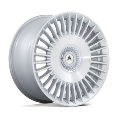 Asanti Black AB40 22x9 5x4.25/4.5 G-SLV BR-MCH-FC 38MM Wheels