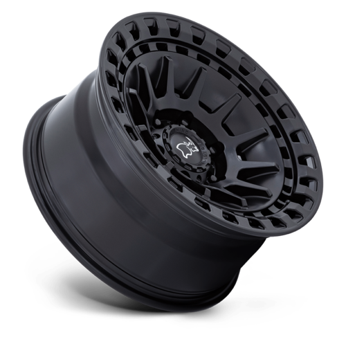 Black Rhino Hard Alloys BARRAGE 17x8.5 Matte Black Wheel with -10 Offset