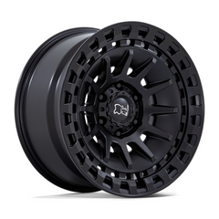 Black Rhino Hard Alloys BARRAGE 18x9 Matte Black Wheel with 5x127 Bolt Pattern