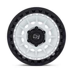 Black Rhino Hard Alloys BR009 17X8.5 6X5.5 White with Black -10MM