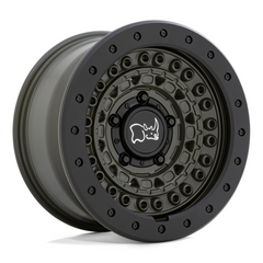 Black Rhino Hard Alloys BRBCD 20X9 6X5.5 OD-Green Black-Rock Guard 0MM Wheel