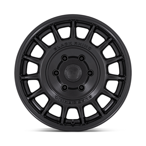 Black Rhino Hard Alloys BR015 VOLL 17x8 Matte Black Wheel with 5x108 Bolt Pattern and +38 Offset