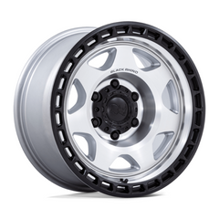 Black Rhino Hard Alloys BR018 17X8.5 Wheel - 6X135 SLV-MCH-BLK