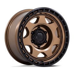 Black Rhino Hard Alloys BR018 17x8.5 6x5.5 M-BRNZ-BLK Off-Road Wheel