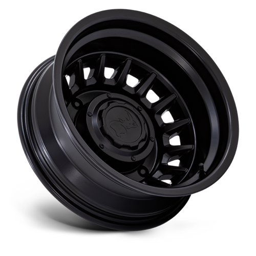 Black Rhino Hard Alloys BR019 ALISO DUALLY 16x6 Matte Black Wheel with -130 Offset