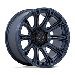 Black Rhino Hard Alloys Diamondback 17x8.5 Inch Metallic Blue Off-Road Wheel with 6x139.7 Bolt Pattern and +25 Offset