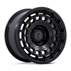 Black Rhino Hard Alloys BR024 AWOL 17x8.5 Inch Matte Black Wheel with 6x135 Bolt Pattern and +25 Offset