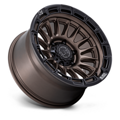 Black Rhino Hard Alloys BR025 RIVAL 17x9 Inch Burnt Bronze with Matte Black Lip