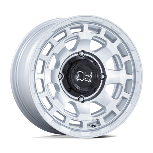 Black Rhino Hard Alloys BU002 14X7 4X156 H-SLV MCH 10MM UTV Wheel