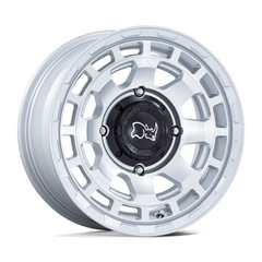 Black Rhino Hard Alloys BU002 14X7 4X156 H-SLV MCH 10MM UTV Wheel