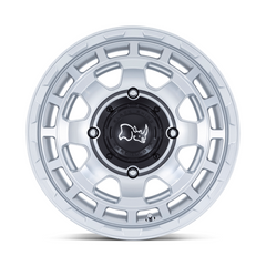 Black Rhino Hard Alloys BU002 14X7 4X156 H-SLV MCH 10MM UTV Wheel