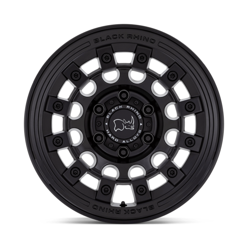 Black Rhino Hard Alloys FUJI 17x9 Matte Black Off-Road Wheel with -12 Offset