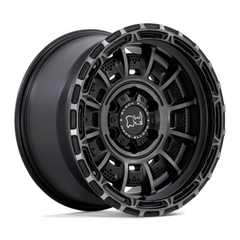 Black Rhino Hard Alloys Legion 17x9 Matte Black Gray Tint Wheel -12 Offset