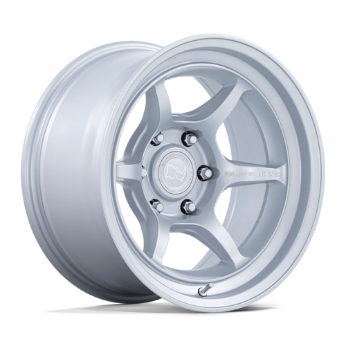 Black Rhino Hard Alloys BR011 Hyper Silver 17x8.5 Wheels -10mm Offset