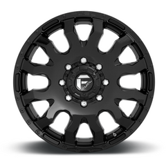 Fuel 1PC D675 20X8.25 Wheel - Black with 8X6.5 Bolt Pattern