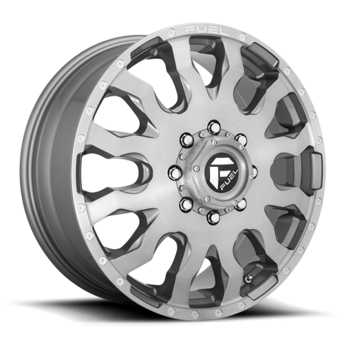 Fuel 1PC D693 20X8.25 8X200 Platinum Wheel